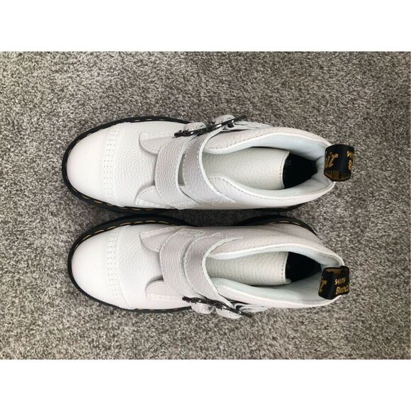 Dr Martens Devon Flower Quad Boots Women's Size 8 - Picture 7 of 7